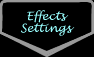 Effects Settings
